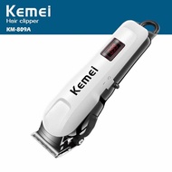 Kemei KM-809A แบตเตอเลี่ยนตัดผม ปัตตาเลี่ยน แบตเตอเลี่ยนไร้สาย 2in1 ตัดได้ทั้งคนทั้งสุนัข คุ้มครบ จบในเครื่องเดียว Professional LCD LV