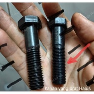 Steel nut bolt 8.8 m12x50 1.25 key 17 fine thread 8.8 bolt nut/ 8.8 m12x50 1.25 fine thread key 17 s