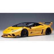 King model lamborghini yellow huracan