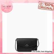 Pre-order: Kate Spade Sadie Envelope Crossbody In Black k7378