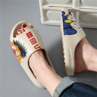 Yeezy Slide Sandals PREMIUM UNIQUE Korean Sandals For Men And Women Soft elmo kaws x kanye west Anti