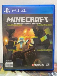 《居家抗疫必備》（中古二手）PS4遊戲 我的世界 當個創世神 MINECRAFT PlayStation 4 Edition 港版中英文版