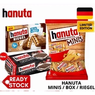 FERRERO HANUTA HAZELNUTS MINIS 200g (18 pcs) EXP 12/2025 / Hanuta Riegel (.27/9/2025) Milk & Nut 172