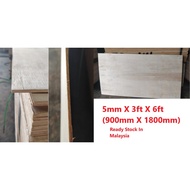 [3ft x 6ft] 5mm Plywood Timber Papan DIY [900mm X 1800mm]