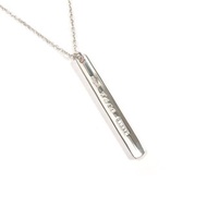 【日本直送 二手美品】Tiffany & Co. 項鍊 1837 Narrow Bar 墜飾 銀925 飾品