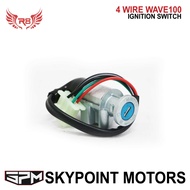 R8 WAVE100 4WIRE IGNITION SWITCH D&B FOR MOTORCYCLE (9857-922)