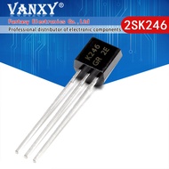 10pcs 2SK246 K246 TO-92 2SK30A 2SK117 2SK241 2SK439 2N5486 2N5460 2N5484 2N5485 2N5457 2N5088 2N5089