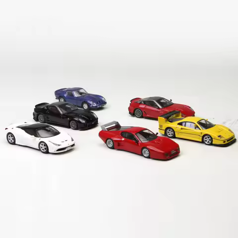 kyosho 1:64 575 gtc f430 gt 250 gto 365 gtb4 328 gtb California t 512bb lm Collection die cast alloy