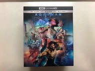全新 4k uhd 藍光 manta lab 獨家鐵盒 水行俠 aquaman Blu-ray steelbook boxset