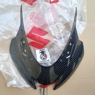 SUZUKI SGPOriginal  GSX R150 Carbon Shield Mask GSX R150 Carbon PatternSUZUKI
