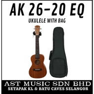 A&amp;K 26-20 EQ 26′′ Tenor Ukulele Come With Bag