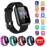 SMART WATCH 116Plus watch for men Heart Rate Blood Pressure Health Waterproof Wristband Fitness Tracker