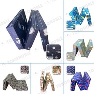 3-fold zippered foam mattress sheet cover, size 200x180cm TS