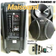 Promo Speaker Aktif 18 Inch Portable Tanaka Diamond 18 Best Seller