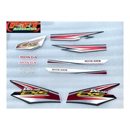 DREAM EX5 RED CAR STICKER SET EX5 DREAM STICKER EX5 DREAM