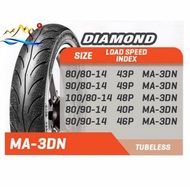 BAN MAXXIS DIAMOND MA-3DN 100/80-14 / 100/80-14 / BAN TUBELESS