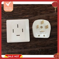 [NEW] 3-phase 4-hole plug 25A, 16A - square face 3-phase socket plug 86x86mm