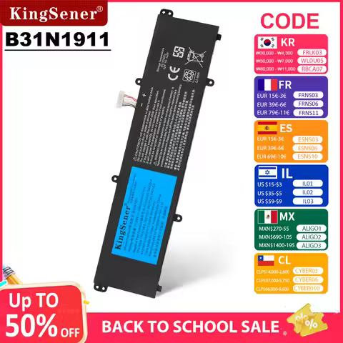 KingSener B31N1911 Battery For ASUS VivoBook Flip 14 TM420IA TP470EA M413DA M413DA-EK162T M413DA-EK0