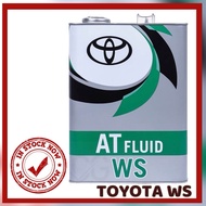 Toyota WS (4 Liter) AT Fluid WS Gear Oil - Toyota Vios, Altis, Camry, Alphard, Hilux, Harrier, Estim