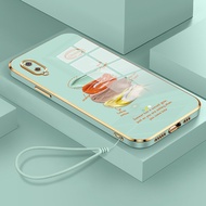 HP Phone Case For Samsung Galaxy A02 M02 A02s M02s F02s Case Beautiful Pigment Pattern Phone Case La