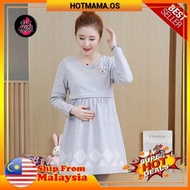 Baju Mengandung Paling Cute Korean Style Untuk Ibu Hamil Wanita Mengandung Cukup Cantik Dipakai