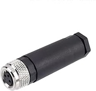 HangTon M8 3 Pin Cable Female Solder A Code Current 24V DC 3A IP67 Waterproof Unshielded Circular Av