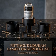 H4 holder 5mm thick super thick and heat resistant suitable for all H4 lights