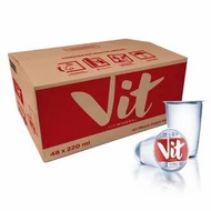 air mineral vit gelas 1 dus