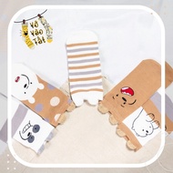 3 BEARS SHORT SOCKS WITH EARS