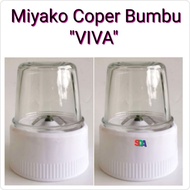 HIJAU National Miyako Viva Multifunction Dry Seasoning Coper White / Green Set Blender