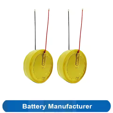 2PCS/Lot 3.7V 120mAh CR1654 LIR1654 Battery For JBL UA Project Rock True Wireless TWS Gaming Earbuds