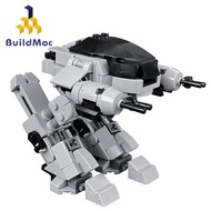 Buildmoc RoboCop（ED-209） robot Model Building Blocks Assembly Educational Toys Gifts For Kids MOC Bl