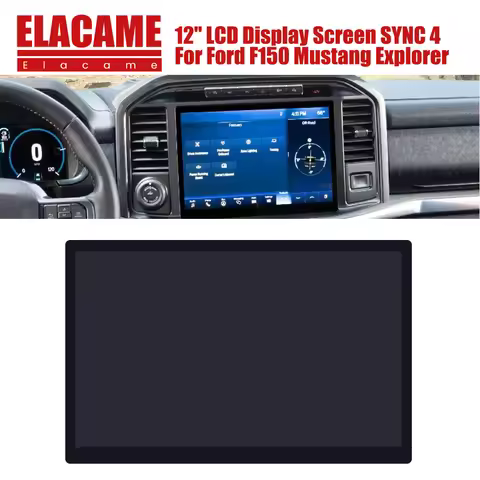 12inch LCD Display SYNC 4 LS120M5LX02 For 2021-23 Ford F150 Explorer Radio Navigation Replacement Pa
