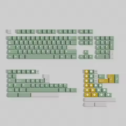 PBT GMK Dandy Keycaps Set Cherry Profile Dye Sublimation GMK Clone Key Caps For MX Switch Mechanical
