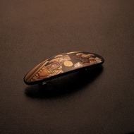 漆藝髮夾 初音 山中漆器 蒔繪髮飾 髮夾