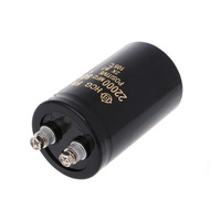 22000UF 80V Electrolytic สกรู Capacitor Audio แหล่งจ่ายไฟ Amp 50X80มม.105 ℃