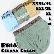 KATUN Wholesale - 6 PCS CD Adult Men's Panties ZBman Briefs Size M L XL XXL 2XL XXXL 3XL ZB Man Rubb