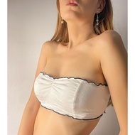 Try_yorata l Basic Series Chicago skirt Tanzania Vienna กระโปรงกางเกง ผ้าร่องยืด ฟรีไซส์ ชุดเข้าเซทพ