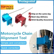 【Ready stock】Chain Tool - Precise Chain Alignment Tool For 420 428 520 530Motorcycle For Dirt Bike A