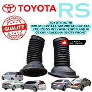 Toyota Altis ZZE121 ZZE122 ZZE141, Wish ZNE10 ZGE20 03-13Y Front [48157-02020] Absorber Cover (1 Pair)