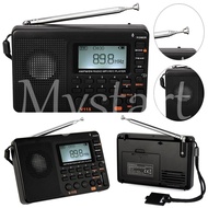 Digital AM FM Radio MP3 Speaker Good Reception Radio LCD Display TF Card Support
