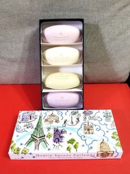 [全新] 法國 Fragonard 香水皂 巴黎風景圖案 禮盒裝