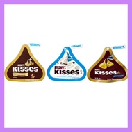 Hershey's kisses milk with almond chocolate/ hershey's kisses cookies n creme coklat/ hershey's kiss