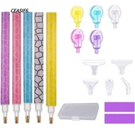 CEASIF6 Diamond Painting Pen Kit, Embroidery DIY Drill Pen Roller, Practical Roller Tool Cross  Acce