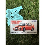 Tomytec Tomica Limited Vintage Neo Mitsubishi Lancer GSR Evolution IV LV-N187b Red (1:64)