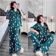 Japanese Silk outfit, loose shape, cool quality