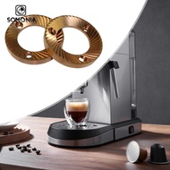 SONONIA 2 Pieces Espresso Burrs 64mm High Milling Replacement Manual Coffee Mill Burrs Espresso  DF6