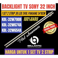 Backlight LED LCD TV SONY 32 INCH KDL 32W700B- KDL 32W674A- KDL 32W654A BACKLIGHT TV SONY 32 INCH