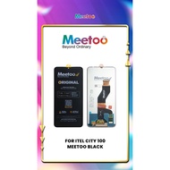 LCD INFINIX ITEL CITY 100 MEETOO BLACK+TS /INFINIX ITEL A100/A673L/C671L