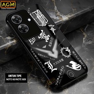 HP Realme Note 60/Note 60X Case - New Softcase Glossy casing Realme Note 60X/Note 60 [Aesthetic Moti